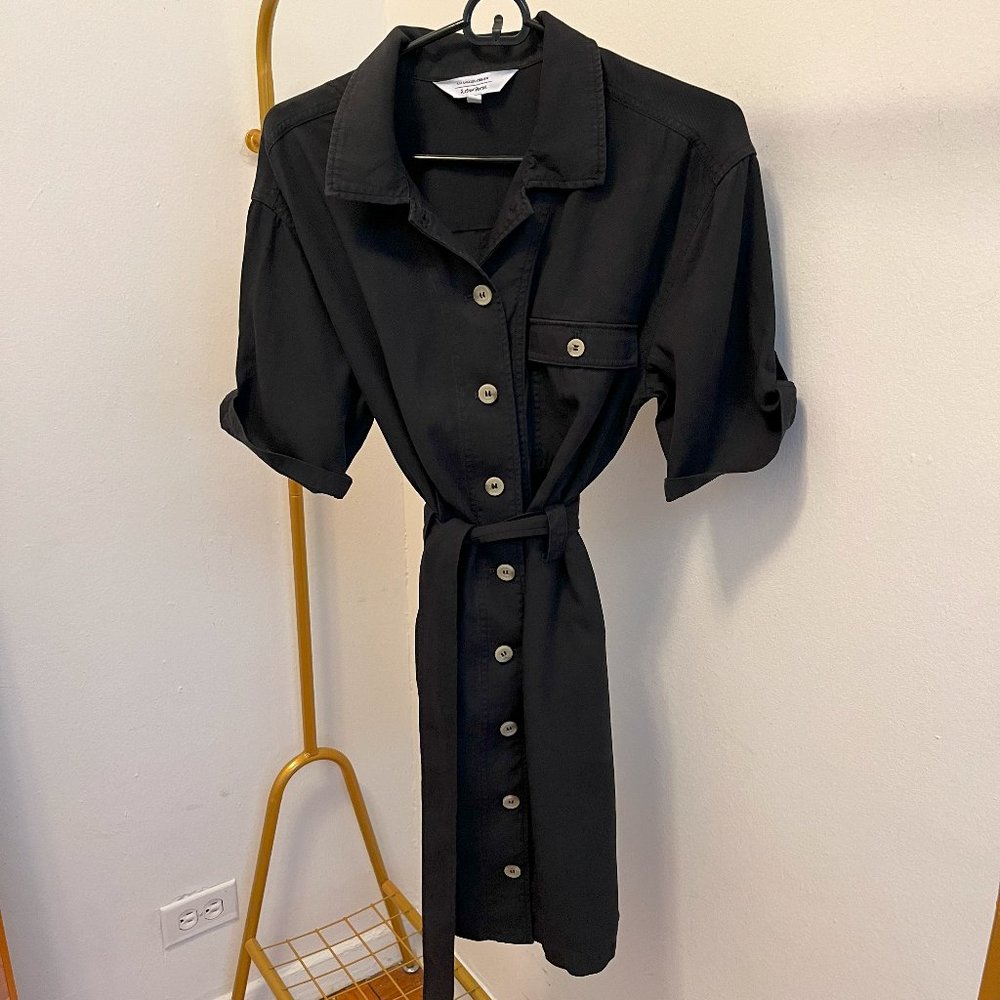 and Other Stories Black shirt dress